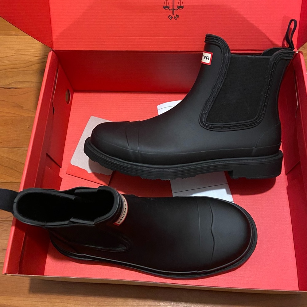 Hunter Boots Women’s size 8 Black